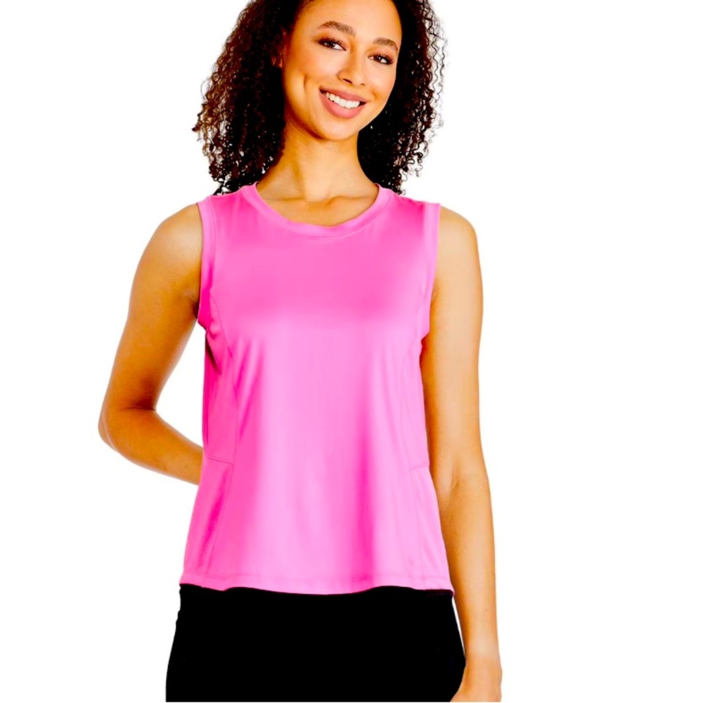 2/$25 Athletic Works Pink Women's Tank Top